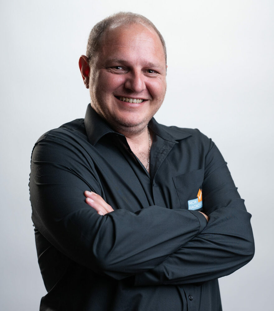 Mathieu Schwartz, diagnostiqueur immobilier certifié dans le Rhône (69), la Saône-et-Loire (71) et la Loire (42).