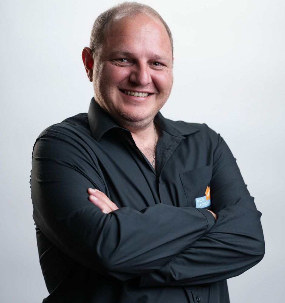 Mathieu Schwartz, diagnostiqueur immobilier certifié dans le Rhône (69), la Saône-et-Loire (71) et la Loire (42).